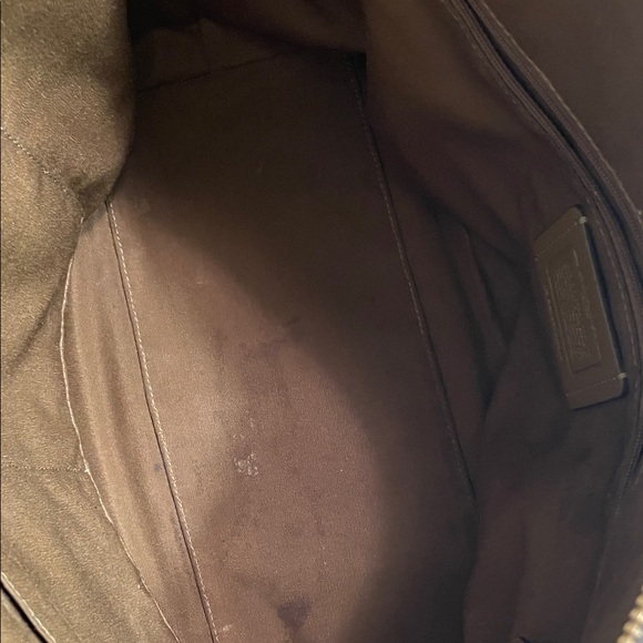 Coach Brown Signature Tote - Picture 2 of 7